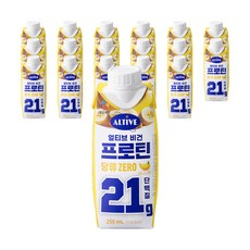 Altive 素食蛋白 香蕉口味, 18個, 250ml