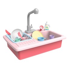 TUCAN 出水的水槽廚房遊戲組, 粉色