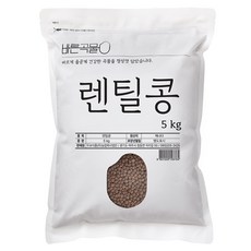 두보식품 바른곡물 렌틸콩, 5kg, 1개 1개, 5kg