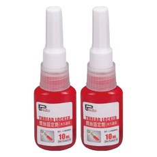 PANRICO 百利世 永久螺絲固定劑, 10ml, 適用於小於M20螺絲, 2瓶