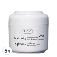 지아자 산양유 케라틴 헤어팩, 200ml, 5개