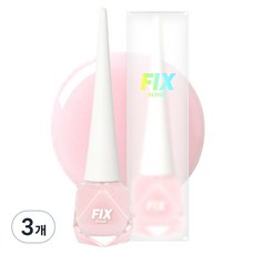 픽스서울 케라 베이스코트, 핑크, 8ml, 3개