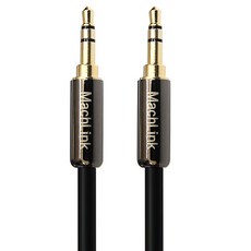 마하링크 3.5mm 3극 스테레오 AUX 고급형 오디오 케이블, 혼합색상, ML-STH400(40M)