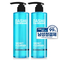DASHU 男性私密清新潔膚露, 300ml, 2瓶