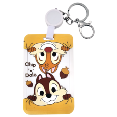 CHIP 'N' DALE 奇奇蒂蒂伸縮滑蓋證件套, 11 x 7cm, 奇蒂探頭