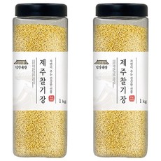 罐裝濟州黃糯米, 2個, 1kg