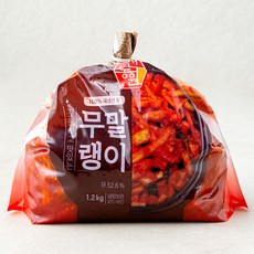 종가집 옛맛 국산 무말랭이 한라, 1kg, 1개 