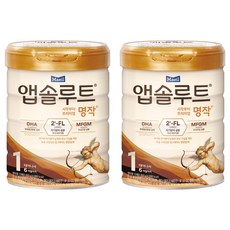앱솔루트 명작 2FL 분유 1단계, 800g, 2개 800g, 2개