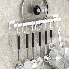Meo 無孔廚房炊具收納架 50cm, 白色, 1個