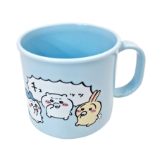 OSK 漱口杯, 200ml容量, 銀離子抗菌技術, 日本製造, 耐熱140度, 卡通圖案設計, 可微波爐加熱, 吉伊卡哇, 1個