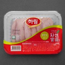 하림 자연실록 무항생제 인증 닭 안심 (냉장), 350g, 1개
