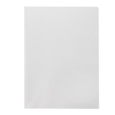 得力 L型透明文件夾，進口材料，高電阻PP材料，每包100入, 透明, 1包