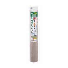 SANKO 日本製防水止滑廚房地墊，120x60cm，米色, 120 x 60cm, 1個