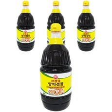 오뚜기 삼겹살 양파 절임 소스, 2.1kg, 4개