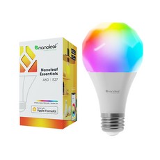 나노리프 Essentials Smart A60/E27 Smart Bulbs 인테리어 스마트 전구, 전구색