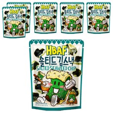 바프 솔티드 김스낵, 40g, 6개