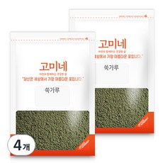 고미네 쑥 가루, 300g, 4개