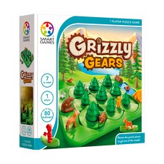 SMART GAMES 轉轉森林 Set, 1人拼圖遊戲，80個挑戰，7歲以上, 1組