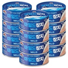 사조참치 마일드 참치 안심따개, 100g, 12개