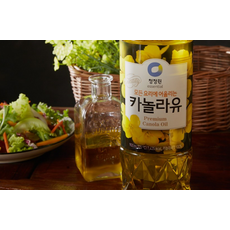 청정원 카놀라유, 900ml, 1개