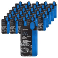 메디힐 아쿠아 블랙 솔루션 마스크팩 23ml, 1개입, 45개