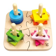 Hape 拼圖 幾何分類, 1組