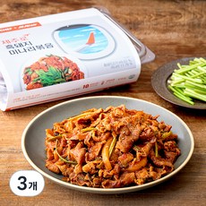 마이셰프 제주로 흑돼지 미나리볶음, 510g, 3개