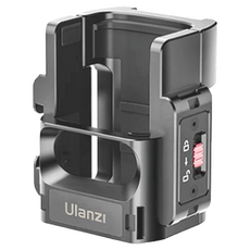 Ulanzi pocket 3 金屬拓展轉接件 PK-06, 鋁合金+矽膠+強磁, DJI Osmo Pocket 3適用, 1個