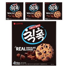 롯데제과 칙촉 오리지날, 180g, 4개