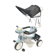 PUKU 藍色企鵝 Sunny Bike 遮陽三輪車, 適用於18個月以上的兒童，最大承重20公斤, 水色, 1台