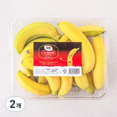 돌 스위티오 바나나, 2.5kg, 2개