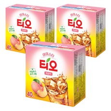 TIO 桃子冰茶隨身包, 13g, 40包, 3盒