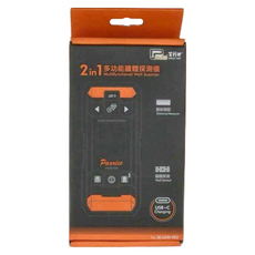 PANRICO 百利世 2合1多功能牆體探測儀 雷射測距儀 帶USB-C充電, 1個