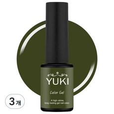 유키 컬러젤, 57호 밀리터리카키, 5g, 3개