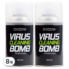 차싹 차량용 원터치 살균 탈취제 피톤치드향, 112g, 8개