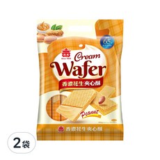 義美 香濃花生夾心酥, 400g, 2袋