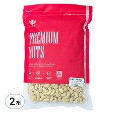 다다모마켓 구운 캐슈넛, 1kg, 2개 1kg, 2개