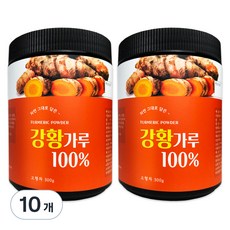 헬로우그린 강황가루, 300g, 10개