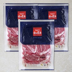 하이포크 산지직송 목심 (냉장), 500g, 3개