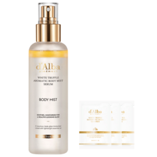 달바 화이트 트러플 아로마틱 바디 미스트 세럼 180ml + 밸런싱 비건 젤 클렌저 3ml x 3p, 1개
