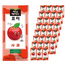 미닛메이드 조이 사과, 195ml, 32개