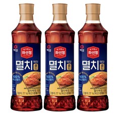 하선정 멸치액젓 골드, 400g, 3개