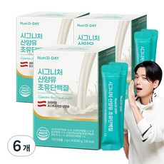 뉴트리디데이 시그니처 산양유 초유단백질 30포, 60g, 6개