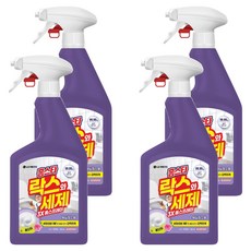 홈스타 락스와세제 3X 폼스프레이 후로랄 욕실청소용, 900ml, 4개
