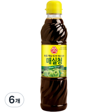 오뚜기 매실청, 660g, 6개
