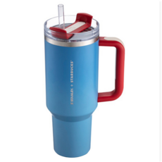 STANLEY 不鏽鋼把手TOGO冷水杯 STARBUCKS聯名款, 嘉年華, 1.183L, 1個
