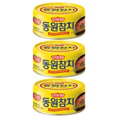 동원 참치 김치찌개용, 250g, 3개