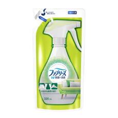 febreze 風倍清 織物除菌消臭噴霧 補充包 綠茶清香, 320ml, 1包