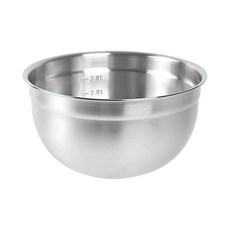 Quasi 柏林 304不鏽鋼深型調理盆，25cm，容量5000ml, 5L, 1個