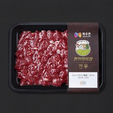 목우촌 정직한목장 한우 국거리 세절 1+등급 (냉장), 300g, 1팩
